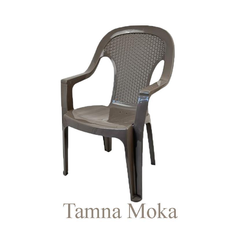 Plastična stolica Valentina ratan - Slika 4